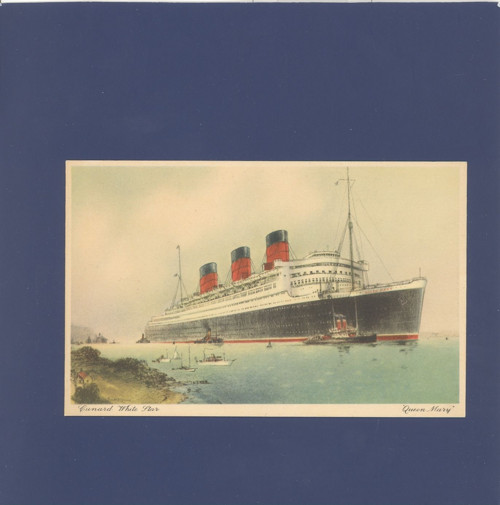 Loď Queen Mary - pohlednice — foto 1