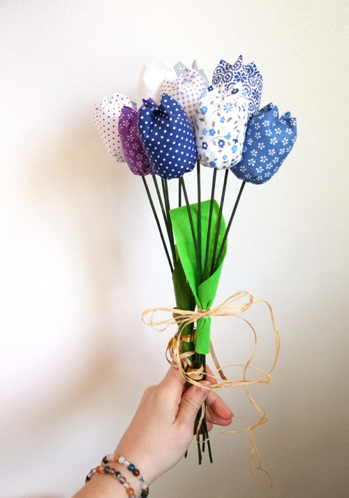 Tulipány látkové set č. 2 — foto 1