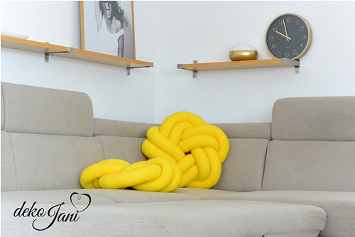 Polštář Knot (různé barvy)