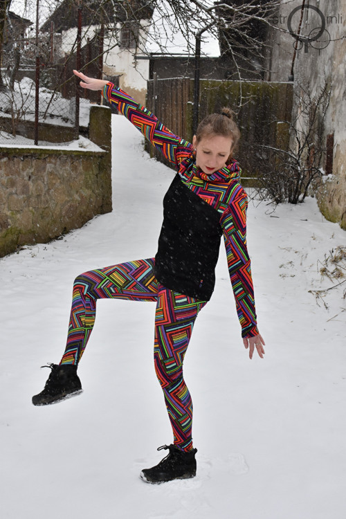 Legíny strakaté vel. XL-XXL — foto 1