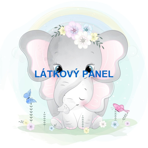 Bavlněný panel 40 x 40 cm