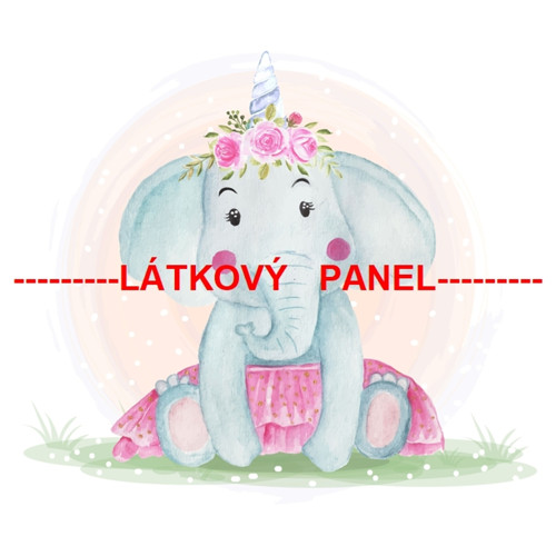 Bavlněný panel 40 x 40 cm