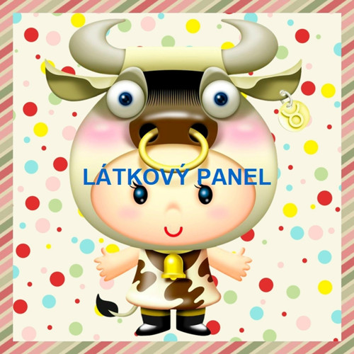 Bavlněný panel 23 x 25 cm