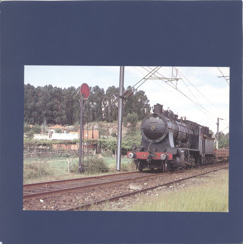 Parní lokomotiva No. 717 - pohlednice