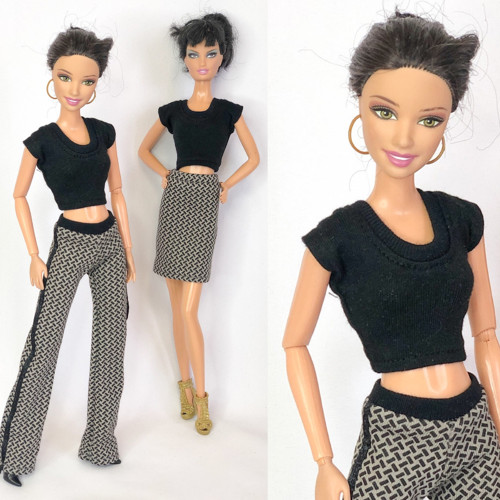 Tričko na barbie — foto 1