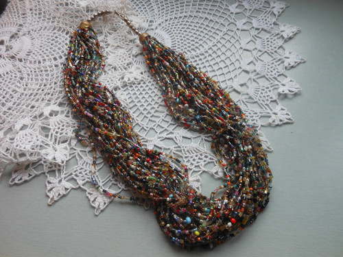Boho korále barevné — foto 1