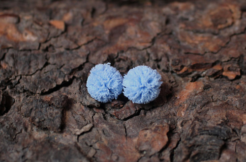 Pom Pom Modrý