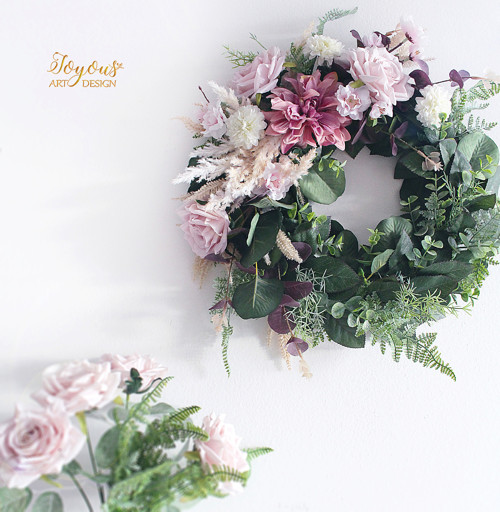 Luxusní Boho květinový věnec — foto 1