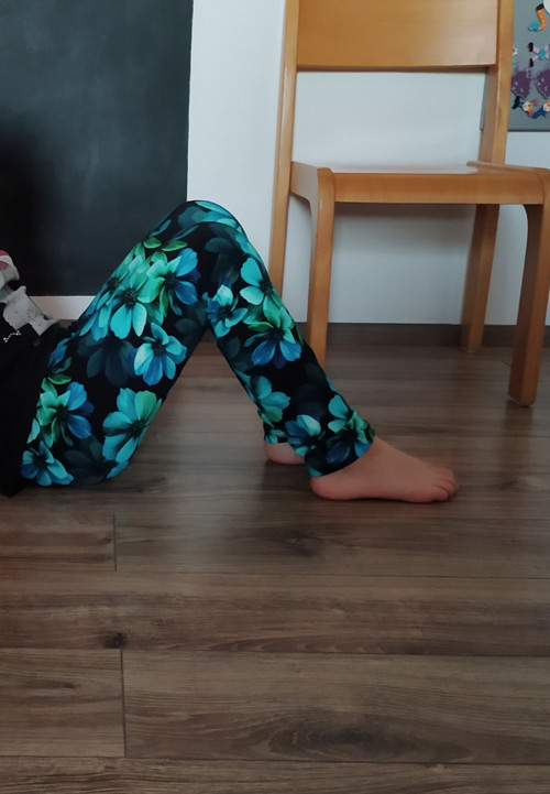 MĚSÍČNÍ KVĚT dětské legíny