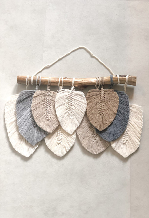 Macramé listy