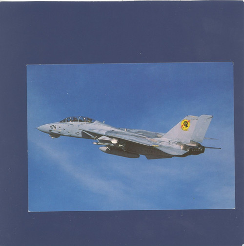 Letadlo Grumman F-14 Tomcat - pohlednice
