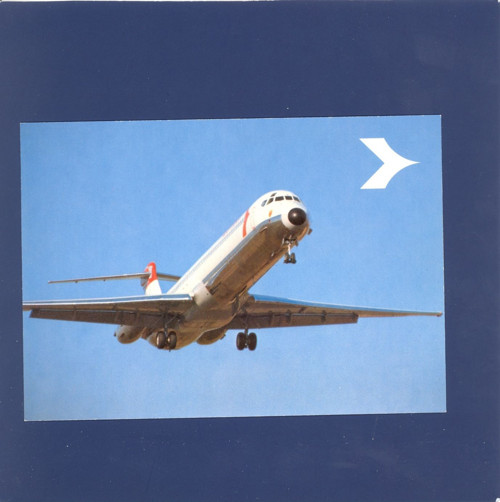 Letadlo Douglas DC-9/Super 80 - pohlednice