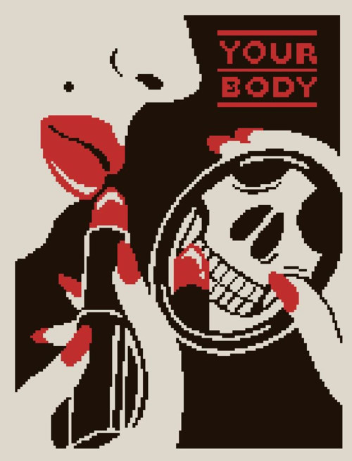 Předloha na vyšívání - Your body — foto 1