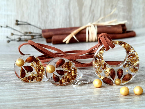 Sada šperků "Jablečná jadérka" — foto 1