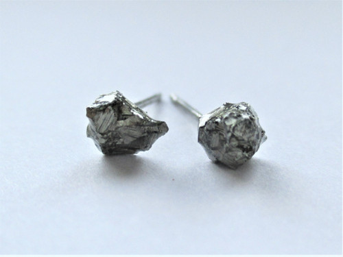 Náušnice z minerálů-Pyrit Mini — foto 1