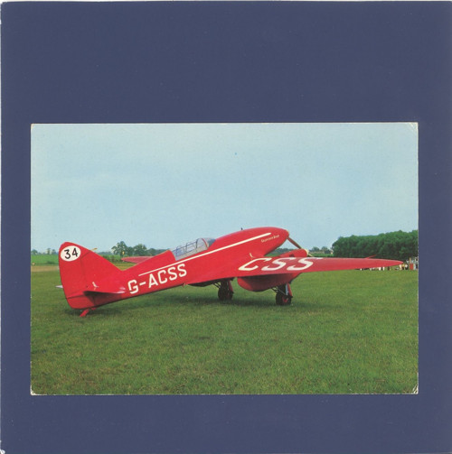 Letadlo DH88 Comet - pohlednice — foto 1