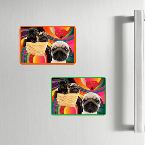 Mops Magnet Na Lednici