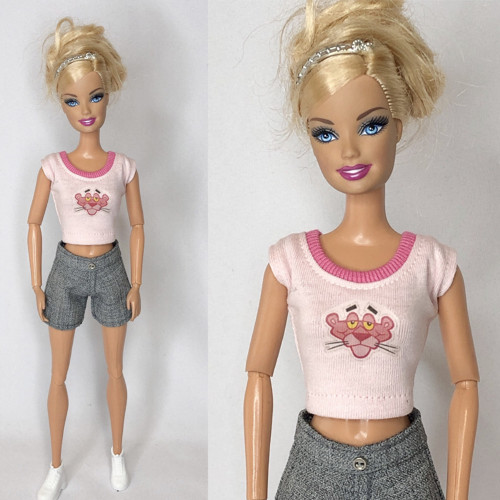 Tričko na barbie — foto 1