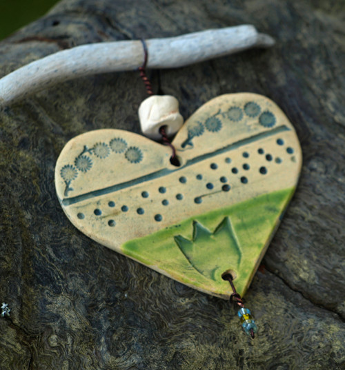 Závěs Driftwood Srdce