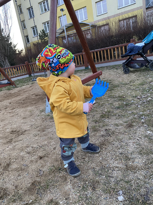 Softshellová bunda / NĚŽNÁ HOŘČICE