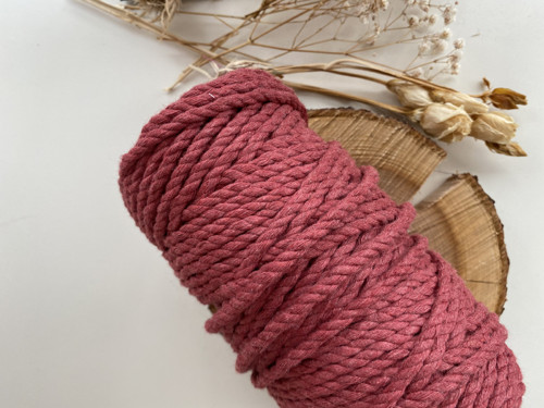 Kroucená šňůrka - wild rose 5mm