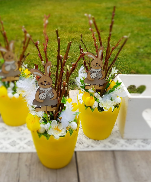 Drobnější dekorace "Veselé velikonoce" — foto 1