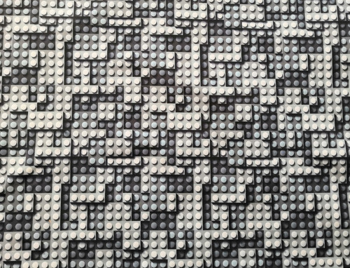 Softshell Šedé Kostky Lego — foto 1