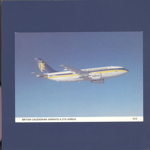 Letadlo Airbus A310 - pohlednice — foto 1
