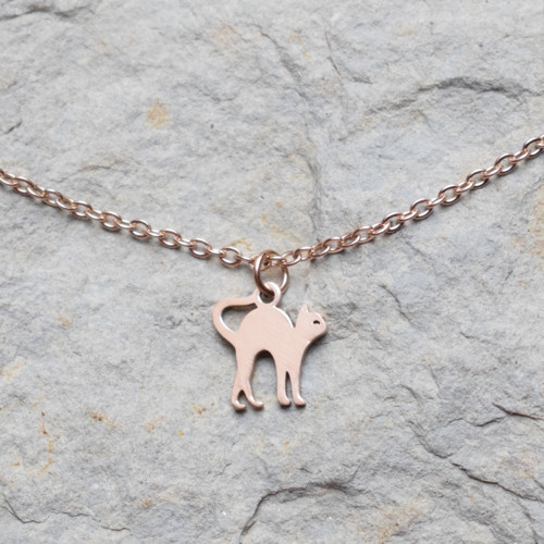 Kočka - rose gold - pro Tlapky Mochov