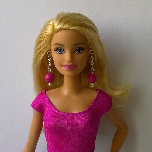 Šperky pro Barbie - náušnice