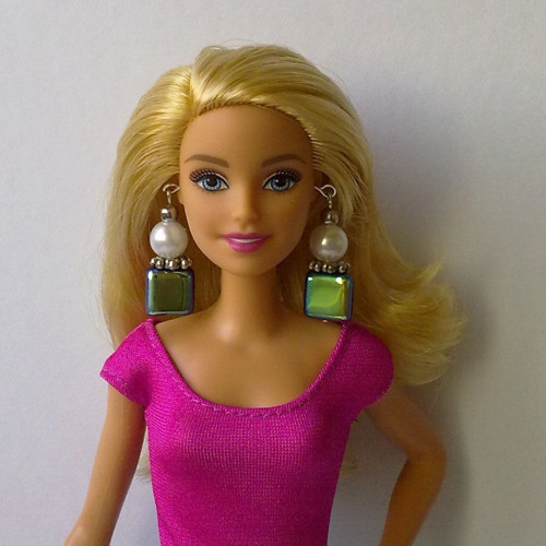 Šperky pro Barbie - náušnice