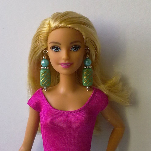 Šperky pro Barbie - náušnice — foto 1