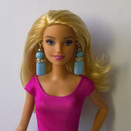 Šperky pro Barbie - náušnice