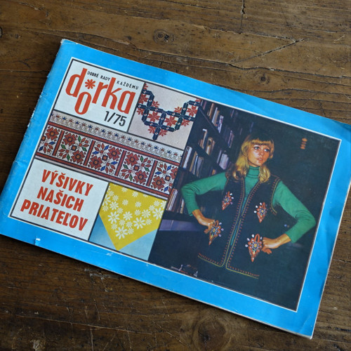Časopis Dorka ... Výšivky našich priatelov - 1/75