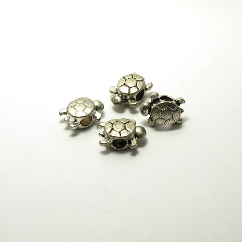 Kovový komponent na řetízek - ŽELVA 17x13 mm