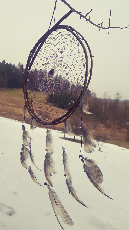 Ametystový lapač snů — foto 1