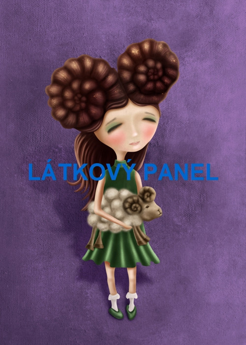 Bavlněný panel Beran 18x25 cm - skladem — foto 1