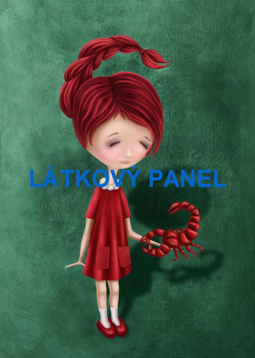 Bavlněný panel Štír 18x25 cm - skladem — foto 1