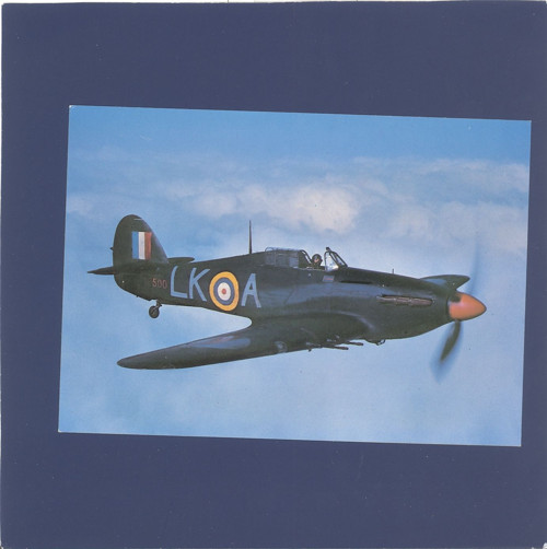 Letadlo Hawker Hurricane IIc - pohlednice
