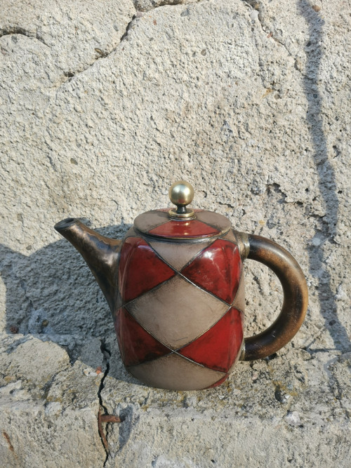 Harlekýn čajová konvice