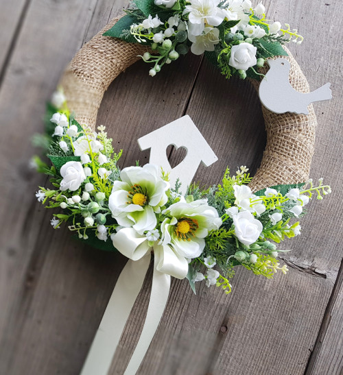Věneček "Jaro v zelenobílé" — foto 1
