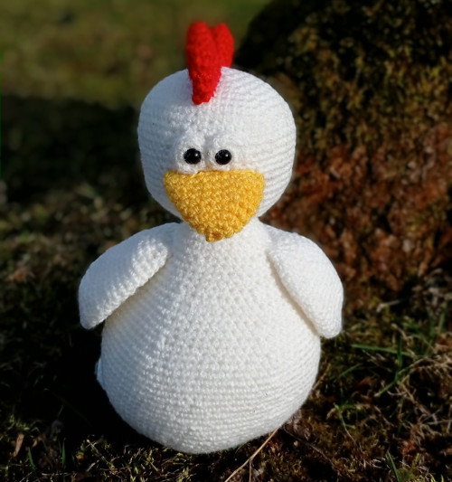 Háčkovaná slepička — foto 1