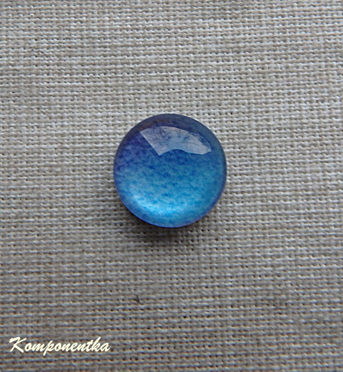 Skleněný kabošon 10mm 1kus