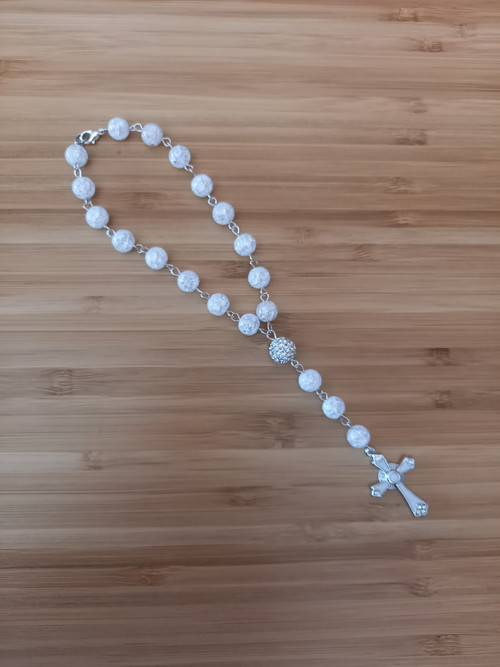 Luxusní kříšťálový růženec — foto 1