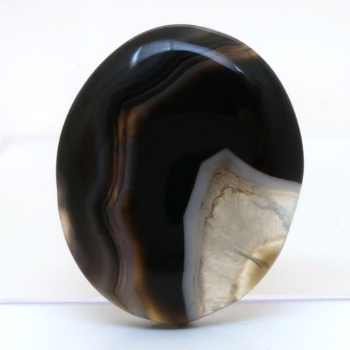 Kabošon onyx ovál 27mm — foto 1