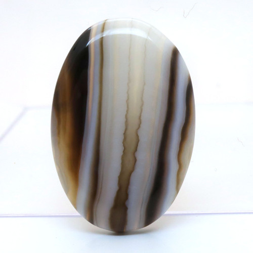 Kabošon onyx ovál 33mm REZERVACE — foto 1