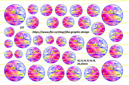 221 digitální stažení - 10,12,14,15,16,18,20,25mm