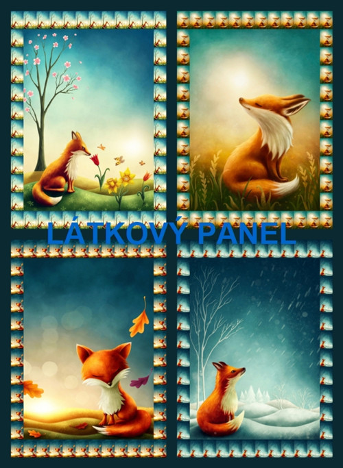 Bavlněný panel /i na pexeso/ 15 x 20 cm — foto 1