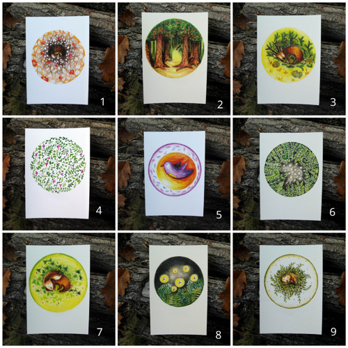 Reprodukce /tisk /print: autorské ilustrace I.