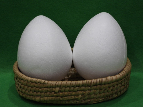 Vejce polystyren 12 cm/3 ks